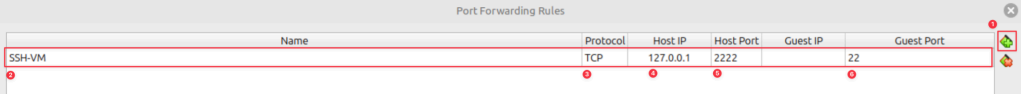 Visual showing Your rule should look something like this: