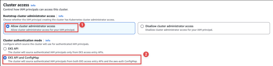 Screenshot illustrating permissions it can use to manage AWS resources.