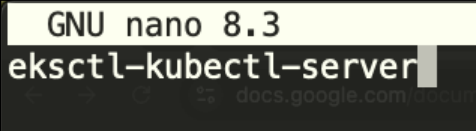 Screenshot illustrating sudo nano /etc/hostname