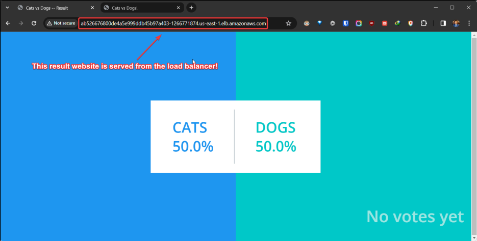 Screenshot illustrating won’t be loaded without the correct URLs.