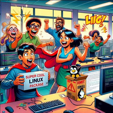 Visual showing Challenge 7: Installing and Running Awesome Linux Packages