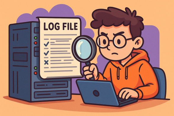Visual showing Challenge 8 - Fun Challenge: The Log File Forensics Analyst