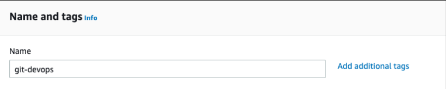 Screenshot illustrating Here are the settings of our new EC2 Linux instance: