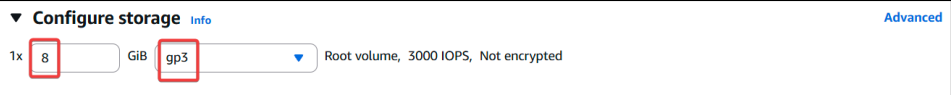 Screenshot illustrating things like boot volumes, apps, and small databases.