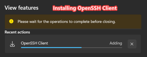 Screenshot illustrating Select it and click Install (2 of 3)