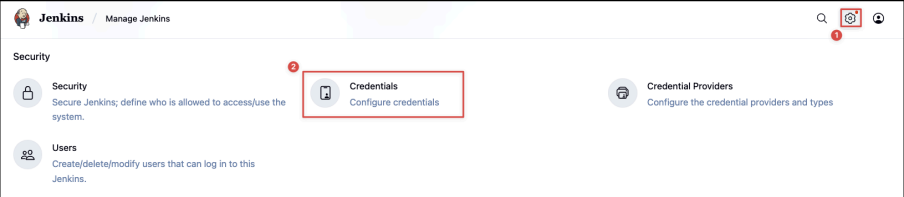 Screenshot illustrating Let’s add credentials of Tomcat users to deploy our web application: