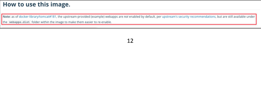 Screenshot illustrating explained by the official document on Docker Hub documentation: